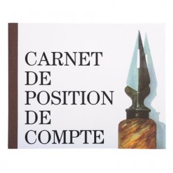 Position de compte 16x19,5cm horizontal