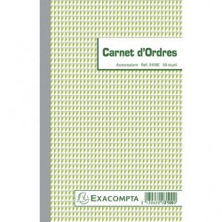 Carnet d'ordres 21x13,5 dupli