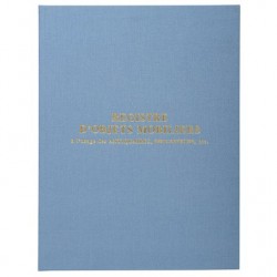 Registre objets mobiliers brocanteurs 24x32 100 pages