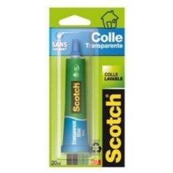 Colle Scotch liquide sur carte LS