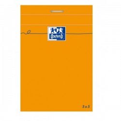 Bloc Oxford 74x105 5/5 couverture orange