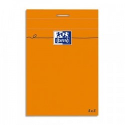 Bloc Oxford 105x148 5/5 couverture orange