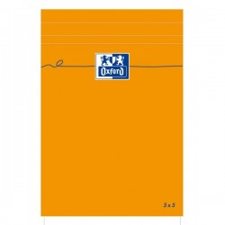 Bloc Oxford 110x170 5/5 couverture orange