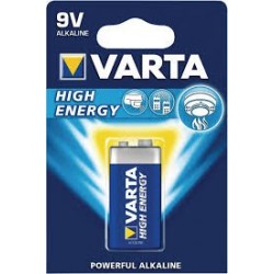 Pile 6LR61 9 volts High Energy