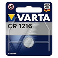 Pile lithium CR1216