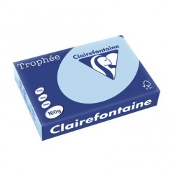 Papier Trophée A4 160g bleu vif ramette de 250 feuilles