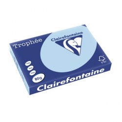 Papier Trophée A3 80g bleu vif ramette de 500 feuilles