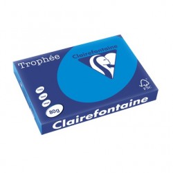 Papier Trophée A3 80g bleu turquoise ramette de 500 feuilles