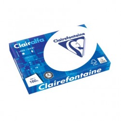 Papier Clairalfa A3 160g blanc ramette de 250 feuilles