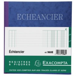 Echéancier 21x19cm 80 pages
