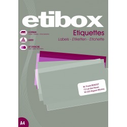 Etiquette 105x37mm Etibox boîte de 1600