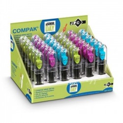 Compas métal Compak étui plastique