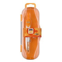 Compas collège + étui mine