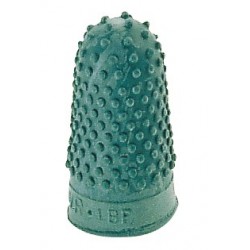 Doigtier 17mm n°0 vert sachet de 12