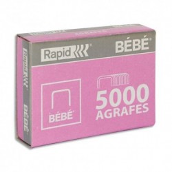 Agrafes Rapid Bébé boîte de 5000