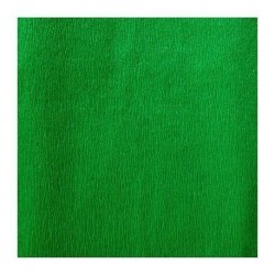 Papier crépon vert fougère rl.0.50x2.5m