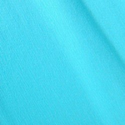 Papier crépon turquoise rl.0.50x2.5m