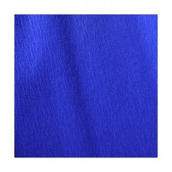 Papier crépon outremer rl.0.50x2.5m