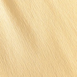Papier crépon crème rl.0.50x2.5m