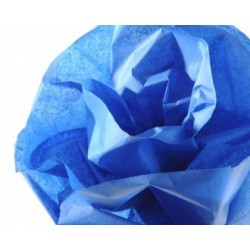 Papier soie bleu outremer rl.0.50x5m