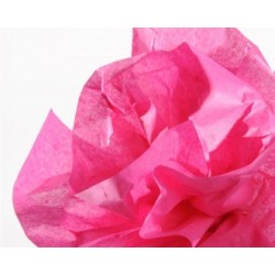 Papier soie fuschia rl.0.50x5m