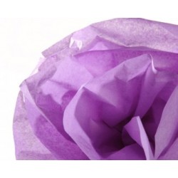 Papier soie lilas rl.0.50x5m