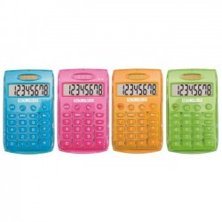 Calculatrice de poche solaire 112x68x10mm