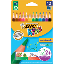 Crayon de couleur triangle résine x12