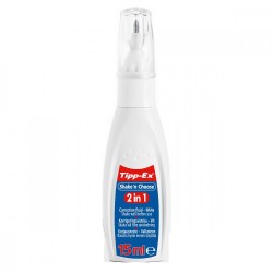 Stylo correcteur 2 en 1 pointe métal + mousse