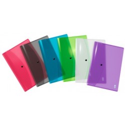 Pochette enveloppe Hawaï A4 polypro à pression