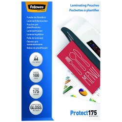 Pochette plastification A4 175µ boîte de 100