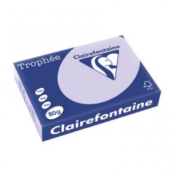 Papier Trophée A4 80g lilas ramette de 500 feuilles
