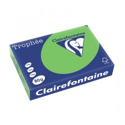 Papier Trophée A4 80g vert menthe ramette de 500 feuilles
