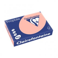 Papier Trophée A4 80g pêche ramette de 500 feuilles