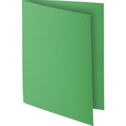 Chemise Rock's 24x32cm 210g vert sapin paquet de 100
