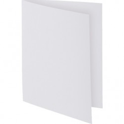 Chemise Rock's 24x32cm 210g blanc paquet de 100