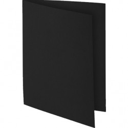 Chemise Rock's 24x32cm 210g noir paquet de 100