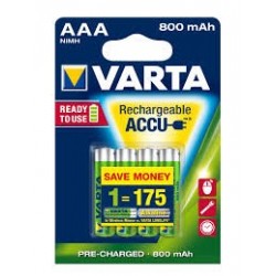 Pile rechargeable HR03 blister de 4