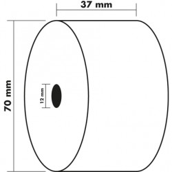 Bobine 37x70x12 1 pli lot de 10