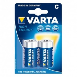 Pile LR14 High Energy blister de 2