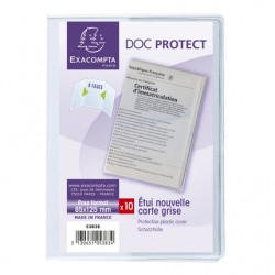Etui carte grise 83x125 3 volets