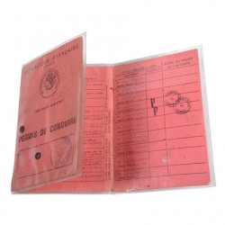 Etui ancien permis de conduire 3 volets