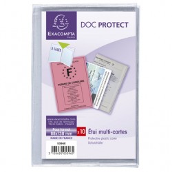 Etui multi-cartes 8 faces