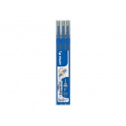 Recharge Frixion Point 0.5mm bleu x3