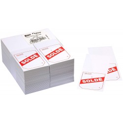 Etiquette soldes 50x125 paquet de 1000