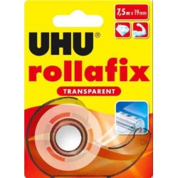 Adhésif transparent Rollafix + dévidoir