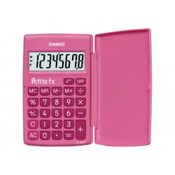 Calculatrice CASIO Petite FX + capot rose