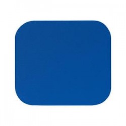 Tapis souris 229x190x5mm polyester bleu