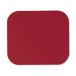 Tapis souris 229x190x5mm polyester rouge