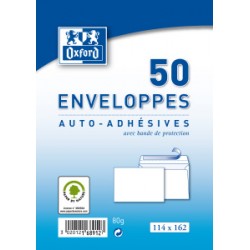 Enveloppe 114x162 paquet de 50